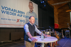 FPÖ-Spitzenkandidat Christof Bitschi.