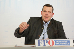 FPÖ-Agrarsprecher Peter Schmiedlechner.